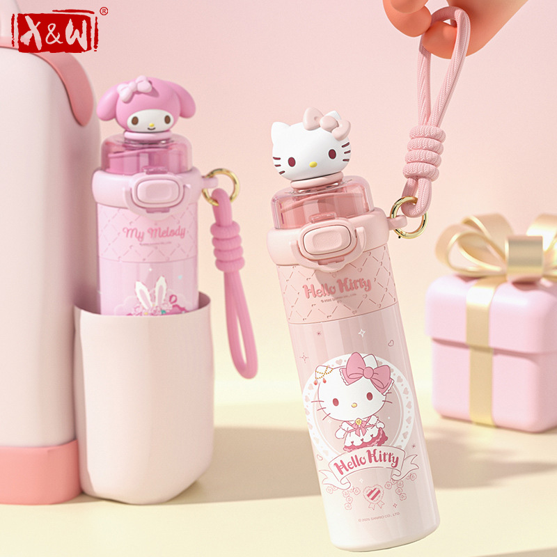 Baby Food Thermos - X&W サンリオ断熱カップ ハローキティ マイメロディ ステンレススチール 子供用魔法瓶