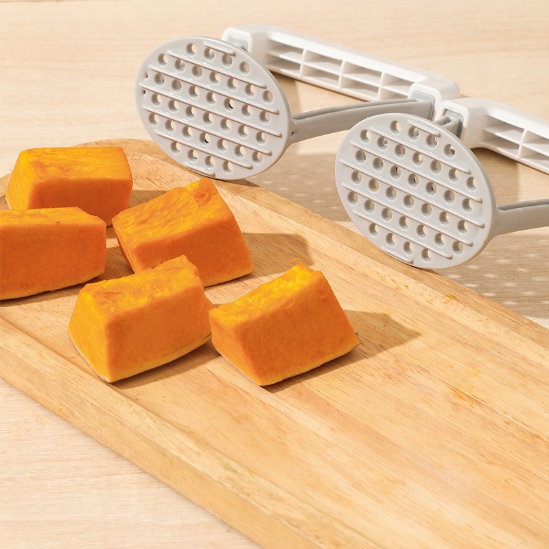 Baby Food With Sweet Potato - 手動式ポテトマッシャー、ベビーフードマッシャー、家庭用紫芋マッシャー