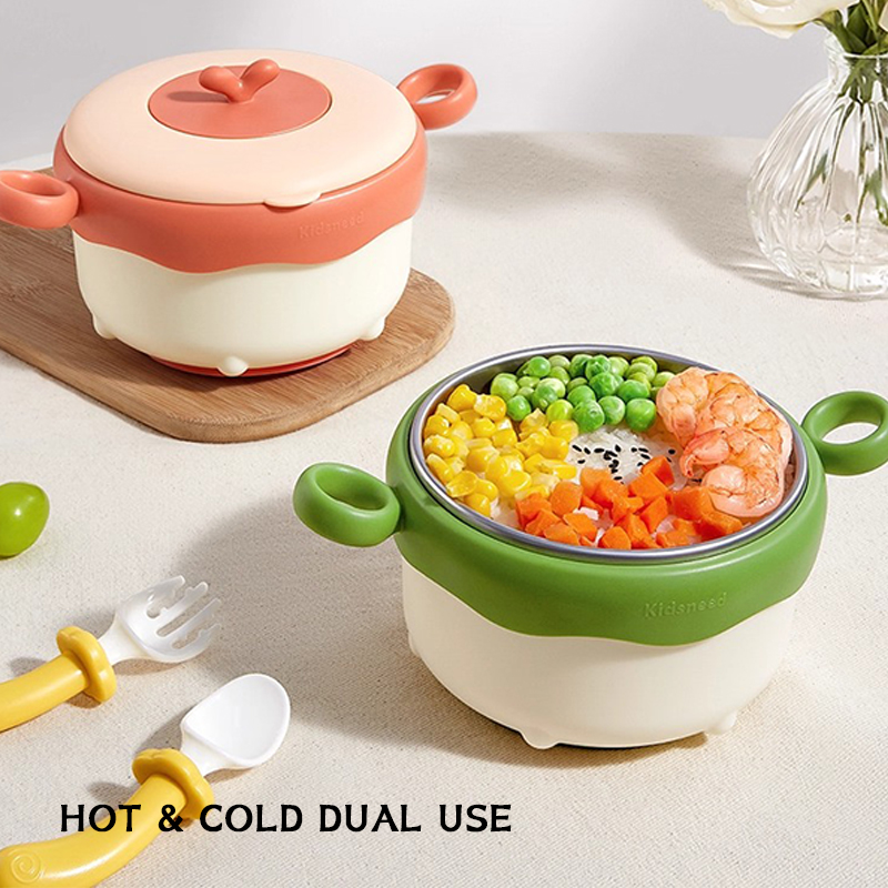 Baby Food Thermos - ベビーフードボウル保温ジャー断熱スープカップ魔法瓶容器ステンレス鋼弁当箱サーモキープホットベビー食器