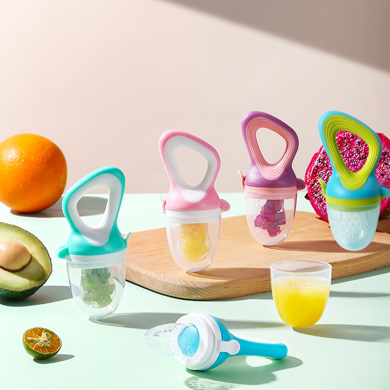Baby Food Feeder - 4 個/1 個ベビーフルーツフィーダー、生鮮食品フィーダー、子供用給餌カトラリー