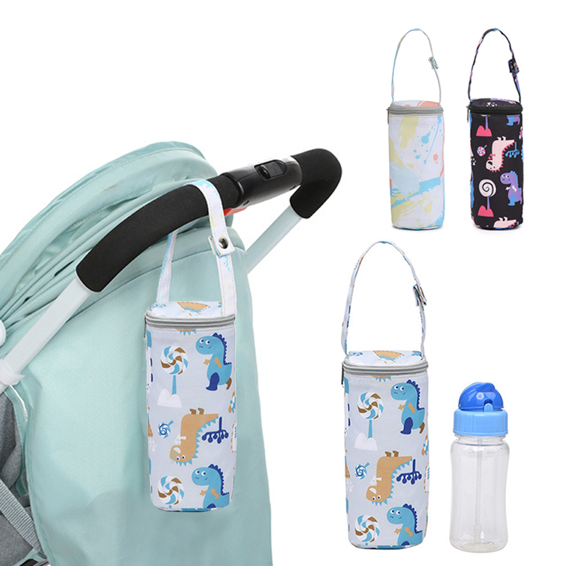 Baby Food Thermos - 多機能防水ぶら下げポータブル断熱バッグ離乳食授乳カップ水ボトルサーマルバッグサーモルカバー