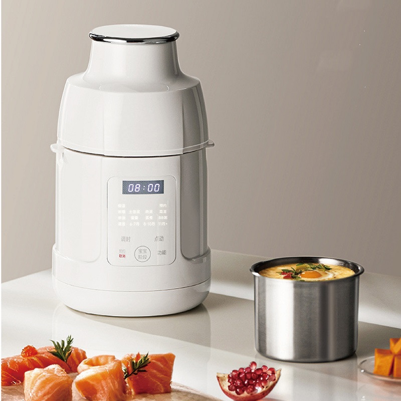 Baby Food Grinder - 220V ベビーフードプロセッサー全鋼ベビーフードメーカー蒸し調理一体型ライスペーストメーカー多機能ブレンダーグラインダー