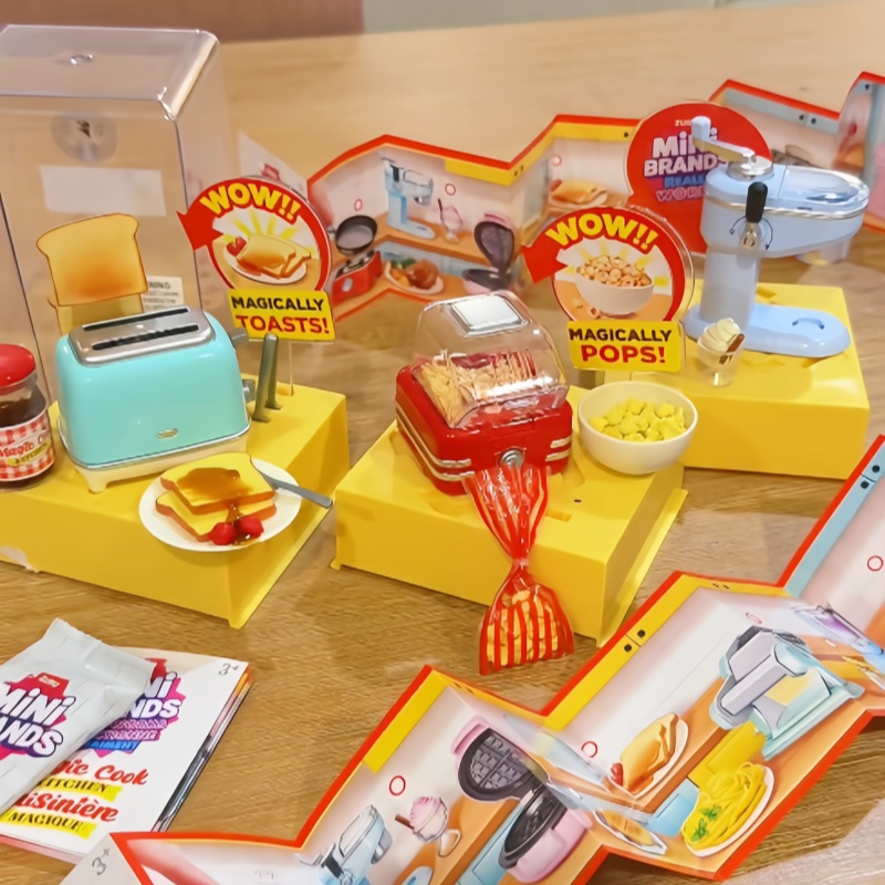 Baby Kitchen Food - ズール 新品 正規品 ミニキッチンおもちゃ マジッククックリアルなミニチュアフードプレイセット ごっこ遊びキット