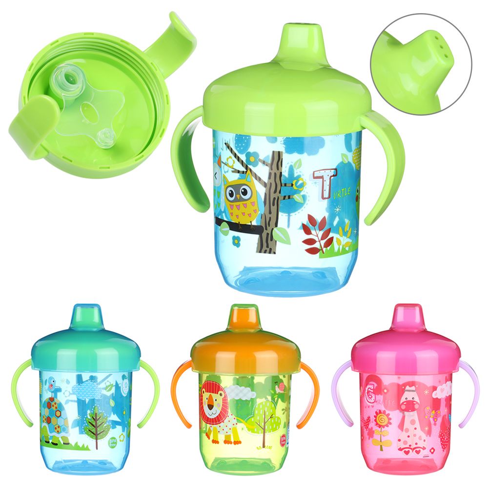 Baby Food Jars With Lids - ベビーラーニングカップ,ダブルハンドル,蓋付き,bpaなし,漏れ防止,ウォーターカップ,新品
