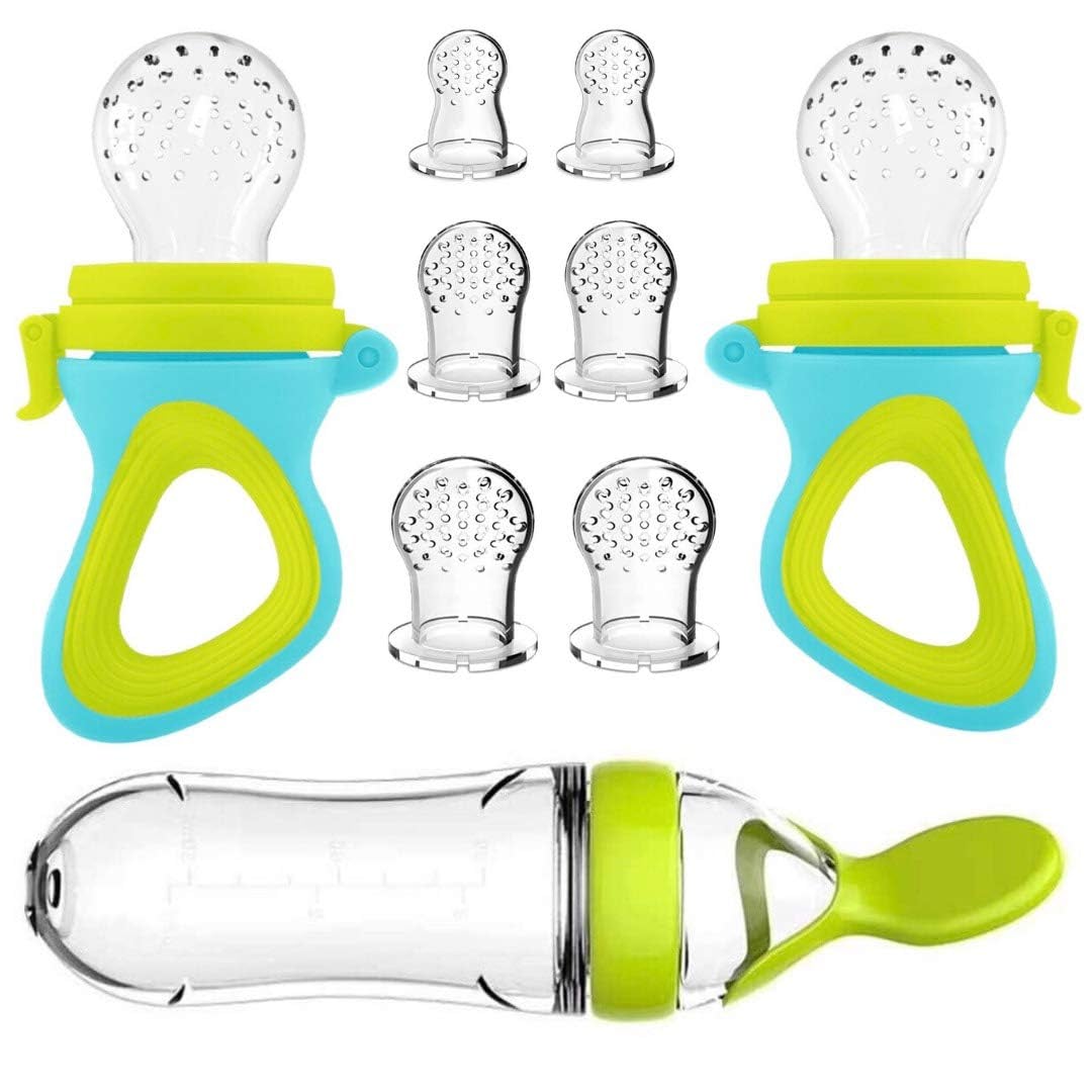 Baby Food Feeder - 絞り哺乳瓶カップシリコーン新生児おしゃぶりトレーニングライススプーン幼児シリアル食品サプリメントフィーダー食器