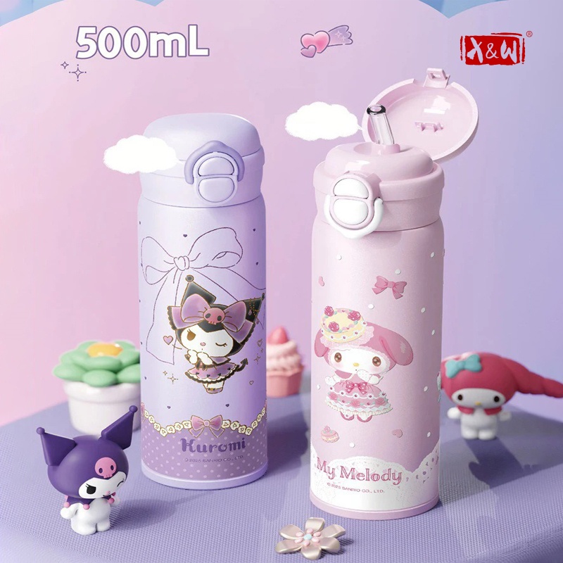 Baby Food Thermos - X&W サンリオ 500mL 真空断熱カップ コーヒーマグ クロミ