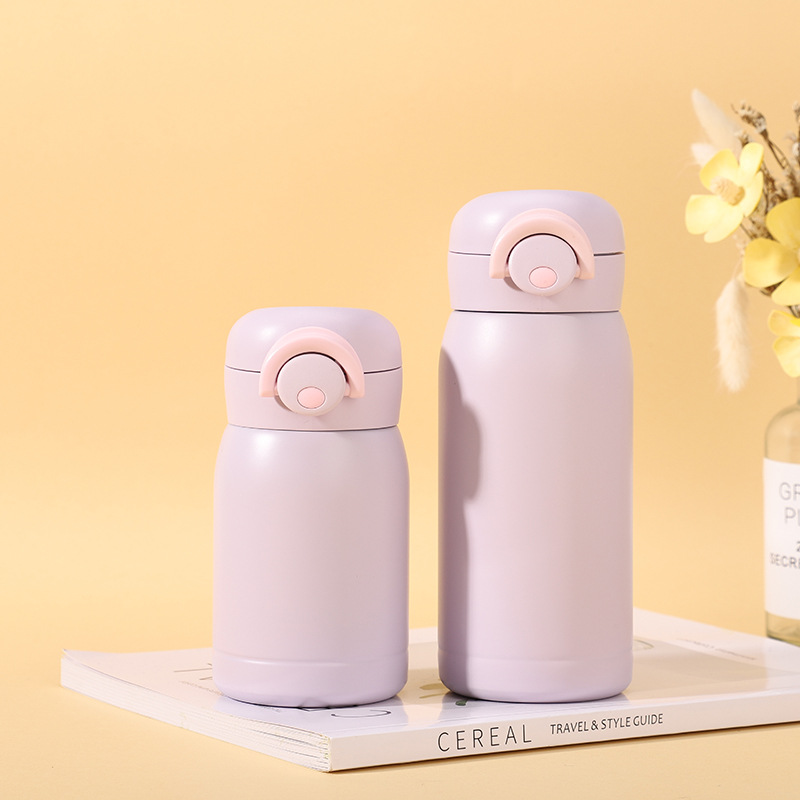 Baby Food Thermos - ミニ魔法瓶カップ 220ml/350ml ポケットカップ ステンレス鋼製 保温コーヒーマグ 真空断熱水筒