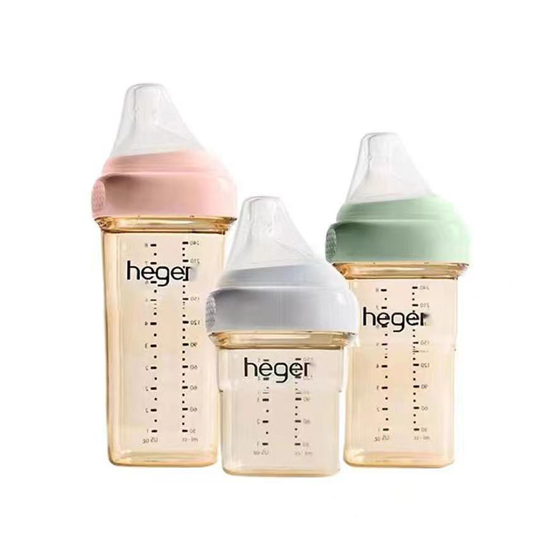 Baby Food Jars With Lids - Hegen-ベビーギフトボックス,オリジナルボトル,ppsu,落下防止,収納蓋付き,おしゃぶり,子供用ウォーターボトル