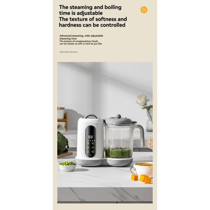 Baby Food Uk - CKFAM-自動ベビーフードメーカー-多機能スチーマーブレンダー-幼児用-英国プラグ対応 UK PLUG