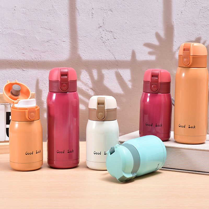 Baby Food Thermos - 200ML/350ML ミニサーモカップ ステンレス製ポケットカップ 真空断熱ボトル トラベルサーマルコーヒーマグ 保温カップ