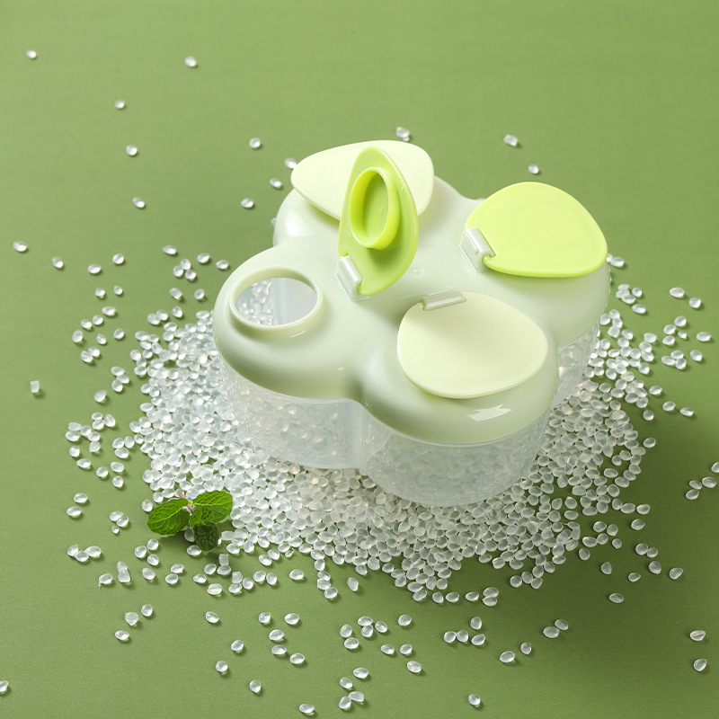 ポータブルクローバー4コンパートメント粉ミルクキャニスター、 - Baby Food Jars With Lids のレビューと価格
