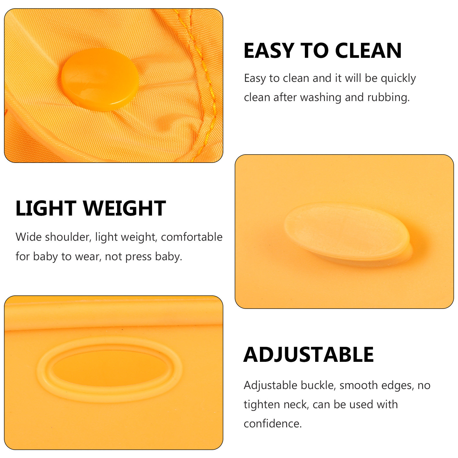 ベビービブ プレミアムコットンブレンド 離乳食用ビブ 赤ちゃ - Baby Food Apron のレビューと価格