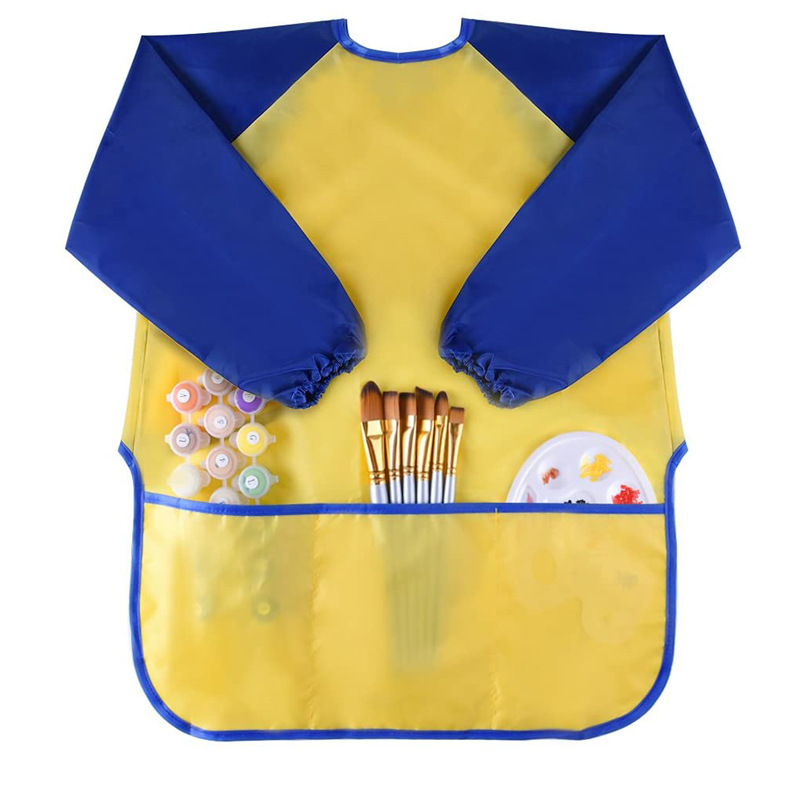赤ちゃん男の子女の子授乳よだれかけ長袖エプロン防水子供のため - Baby Food Apron のレビューと価格
