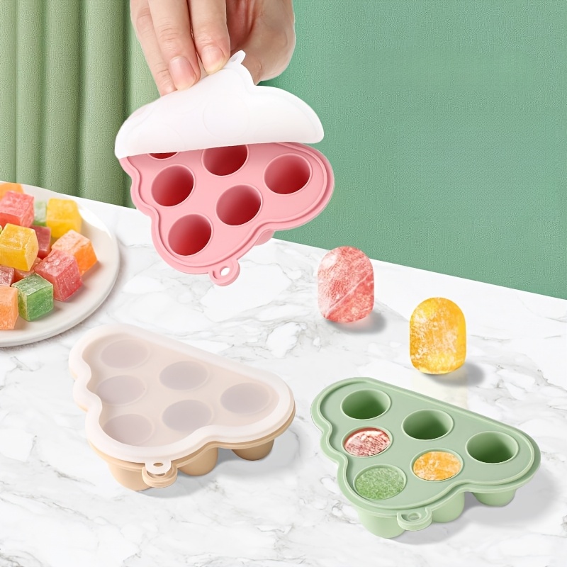 2 個/1 個ミニベビー果物野菜冷凍庫型蓋付き、フルーツフィ - Baby Food Feeder のレビューと価格