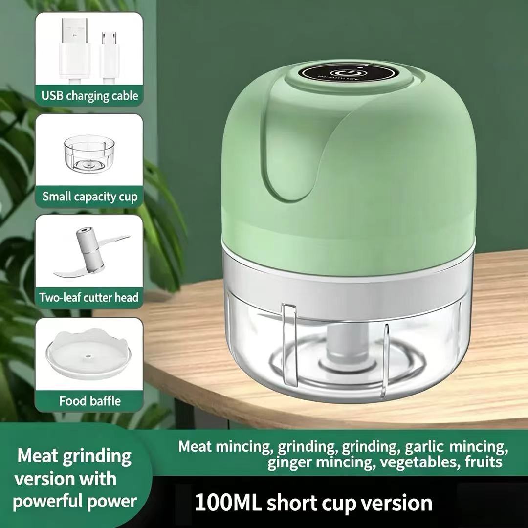 23W USB充電式電動ガーリックチョッパー 100ML/2 - Baby Kitchen Food のレビューと価格