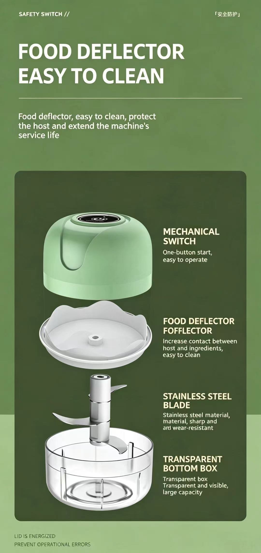 23W USB充電式電動ガーリックチョッパー 100ML/2 - Baby Kitchen Food のレビューと価格