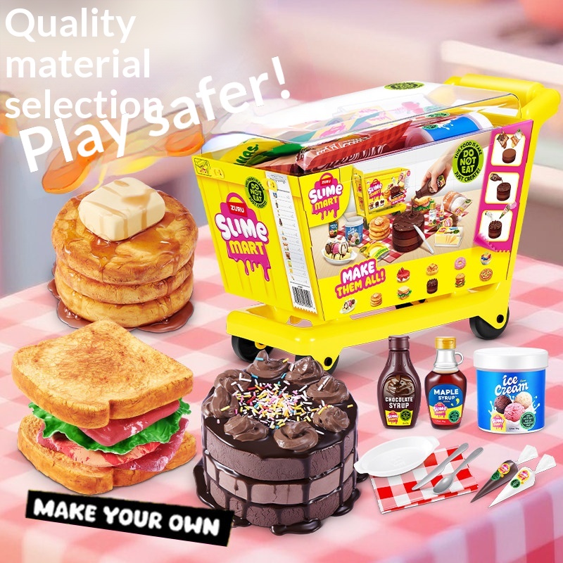 ズルミニスライムマートショッピングカートブラインドボックスD - Baby Kitchen Food のレビューと価格