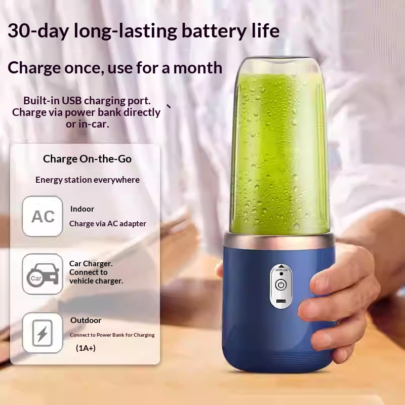 USBポータブルミニジューサーブレンダー、ハンドヘルドトラベ - Baby Food Maker Baby Safe のレビューと価格