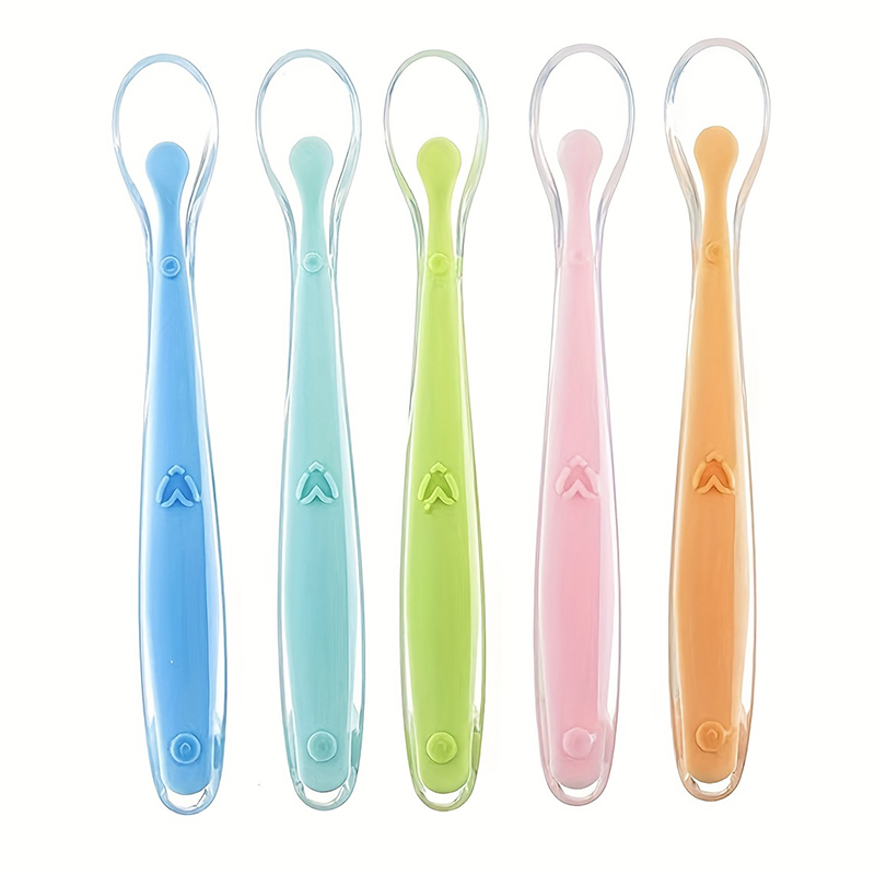 1/2個入り ソフトチップベビーシリコンスプーン 安全なベビ - Baby Food Feeder のレビューと価格
