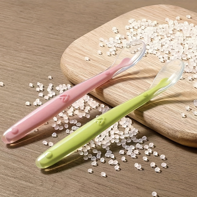 1/2個入り ソフトチップベビーシリコンスプーン 安全なベビ - Baby Food Feeder のレビューと価格