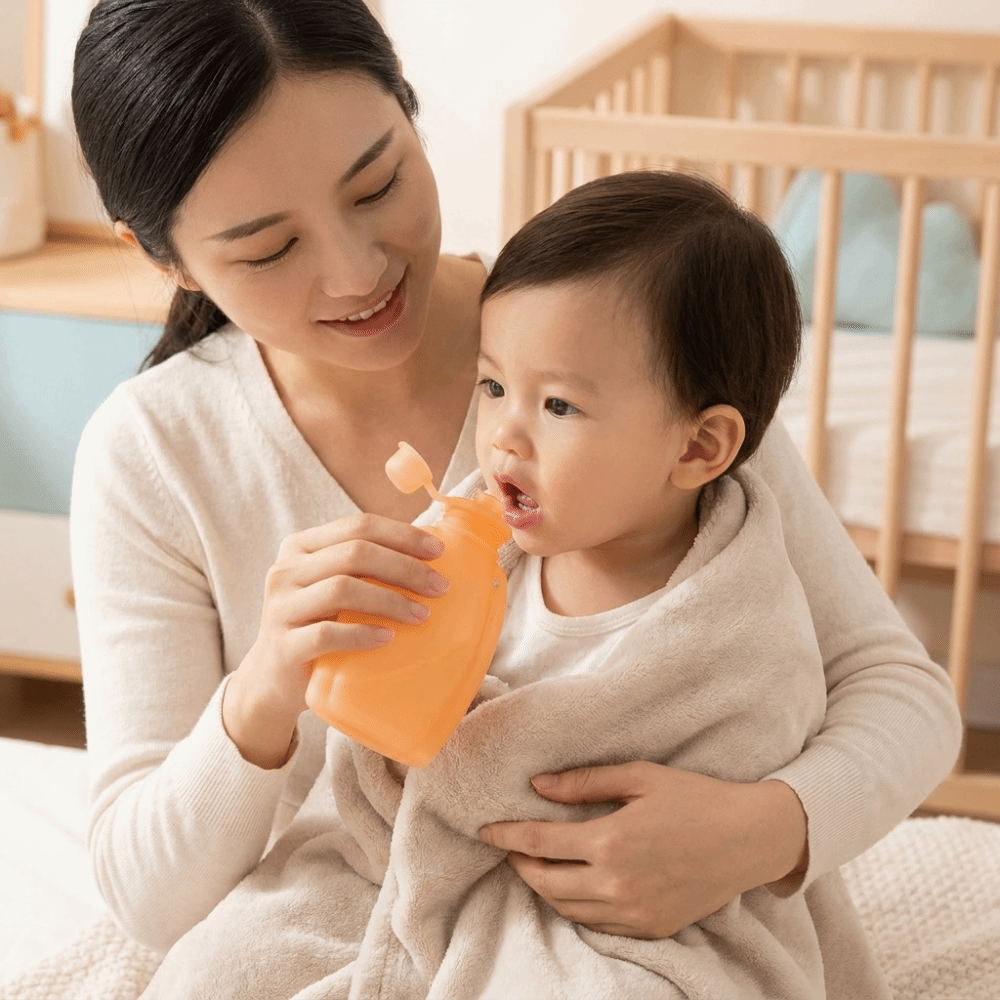 BPAフリー ベビーフードパウチ 食品グレードシリコン 12 - Baby Food Feeder のレビューと価格