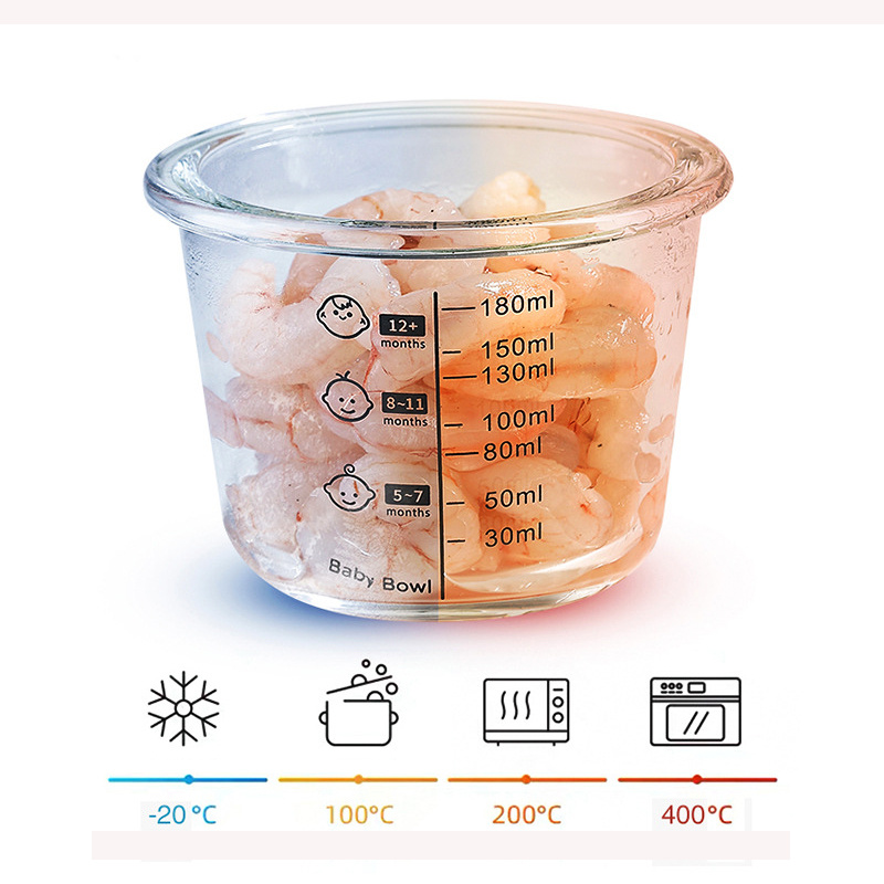 ふた付きベビーフード収納ジャー、幼児用の漏れ防止スナックピュ - Baby Food Jars With Lids のレビューと価格