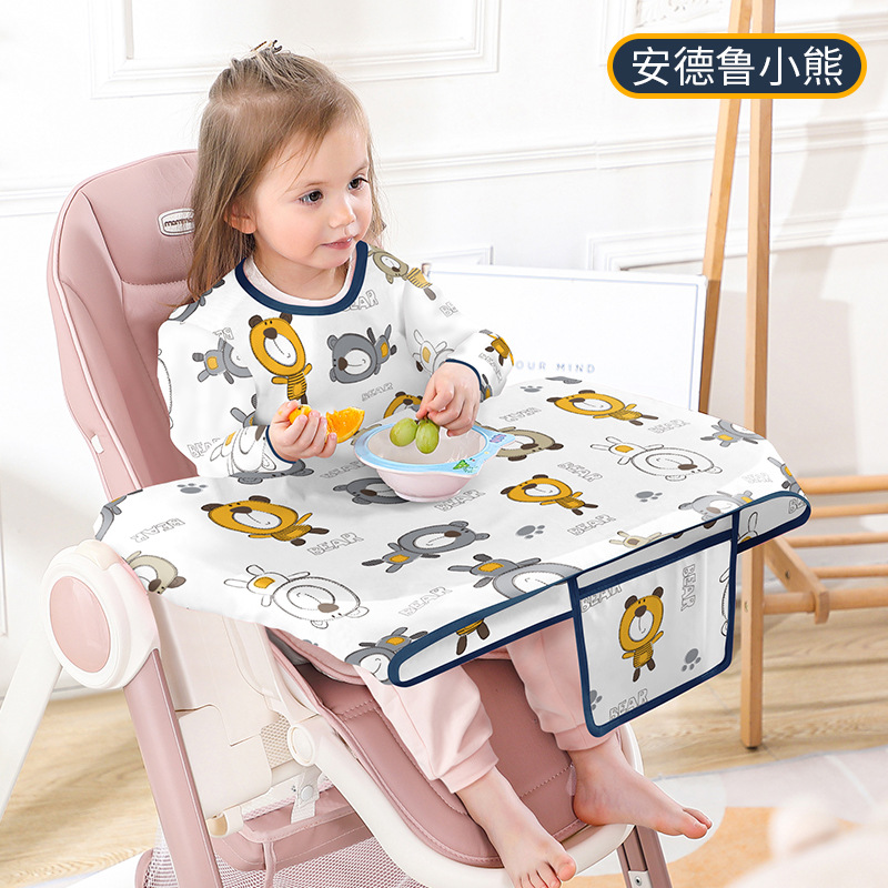 新生児用防水タオル,ベビービブ,テーブルカバー,ダイニングチ - Baby Food Apron のレビューと価格