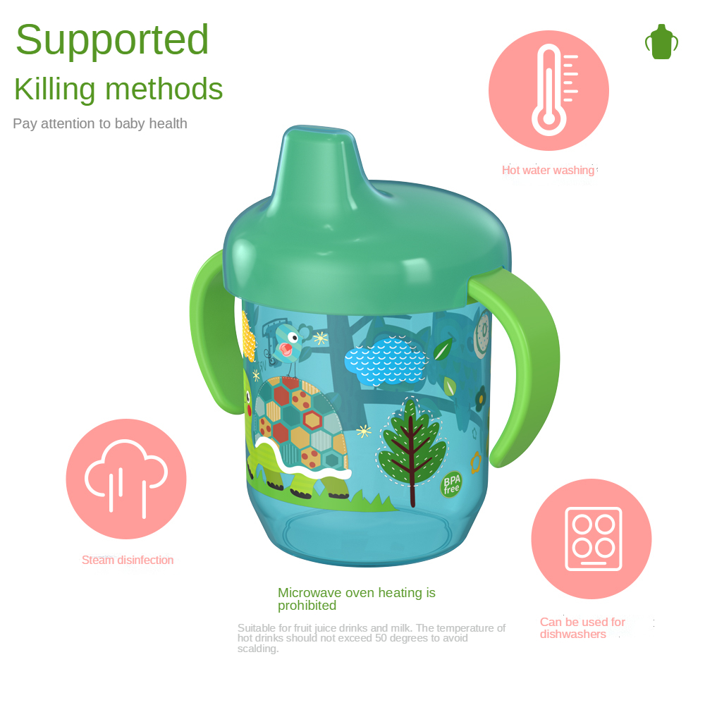 かわいいアヒル口型カップ 赤ちゃん用学習用飲みカップ ダブル - Baby Food Jars With Lids のレビューと価格