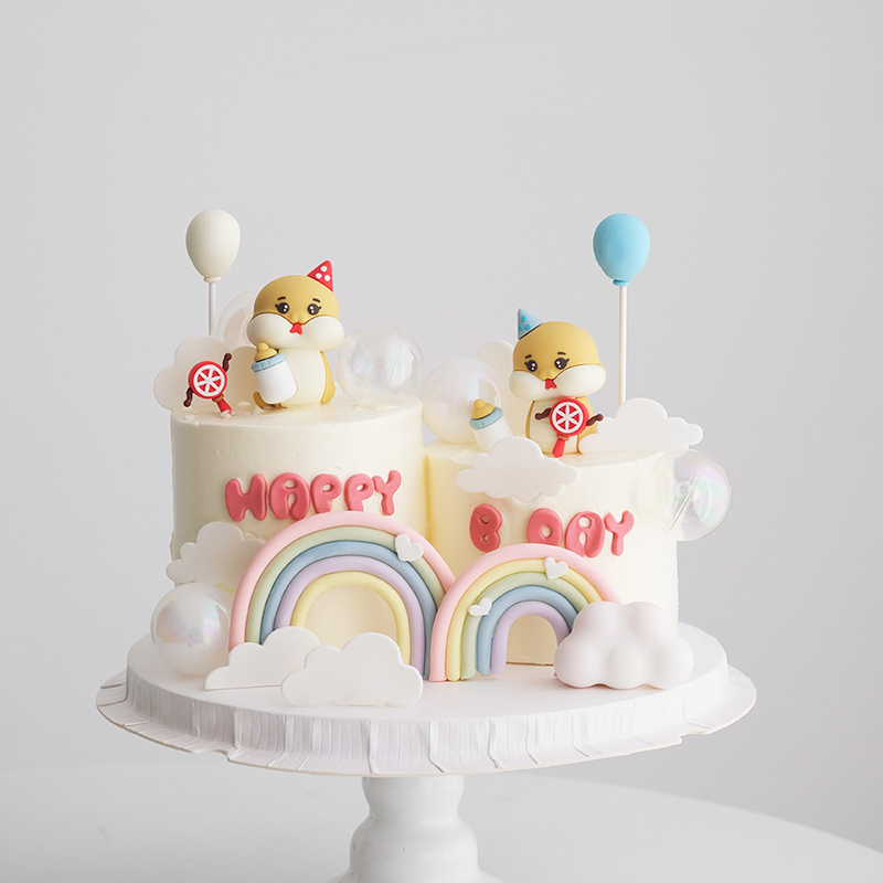 生まれたばかりの赤ちゃんの誕生日ケーキの装飾,満月の装飾品, - Baby Food Grinder のレビューと価格