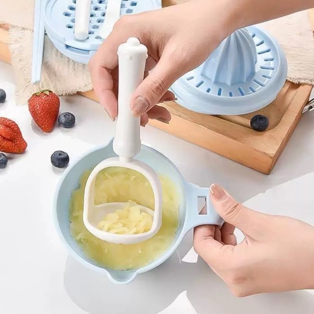 無地ベビーフードグラインディングボウル多機能使いやすい手動グ - Baby Food Grinder のレビューと価格