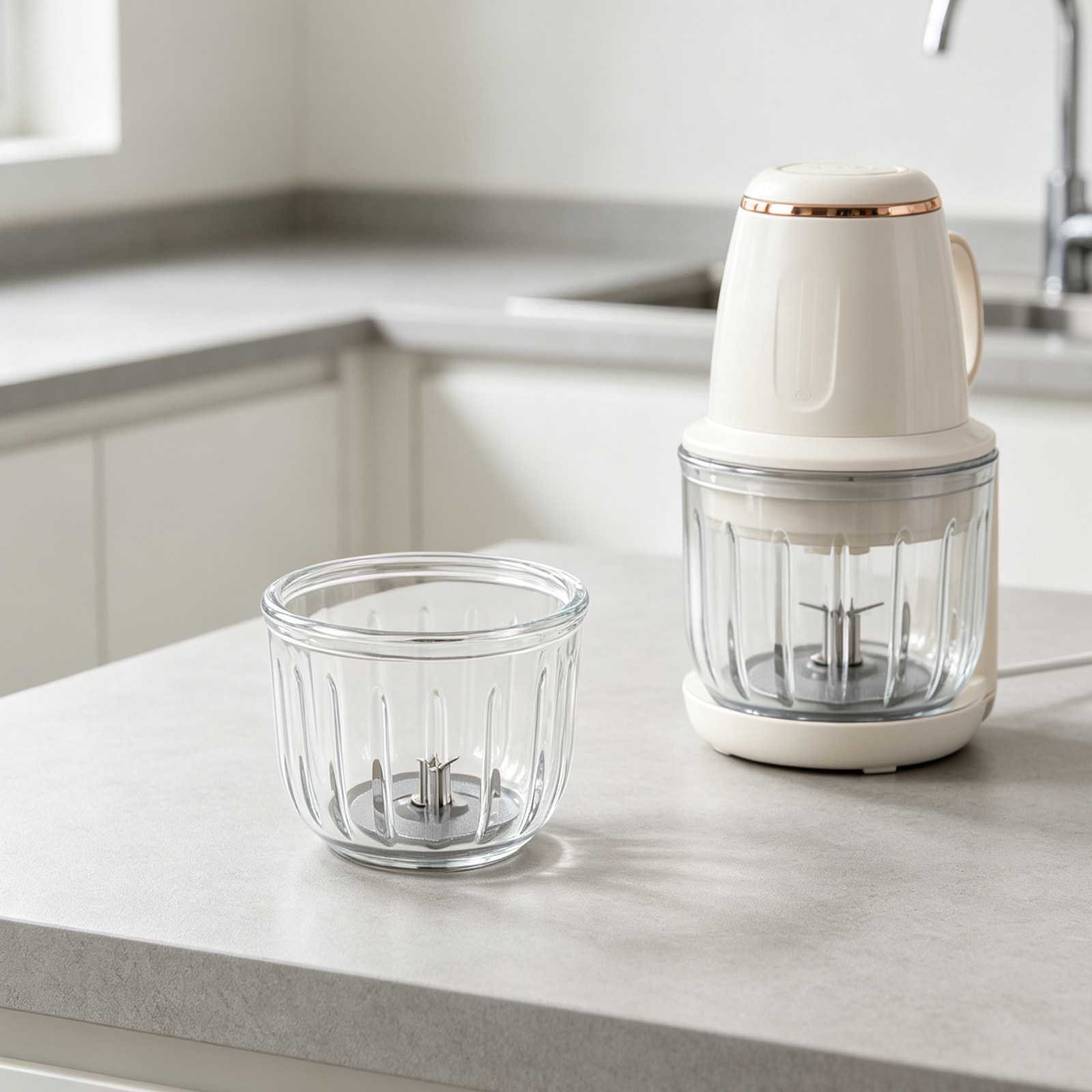 ベビーフードメーカー交換用ボウル 耐熱ガラス 10オンス 冷 - Baby Food Maker Baby Safe のレビューと価格