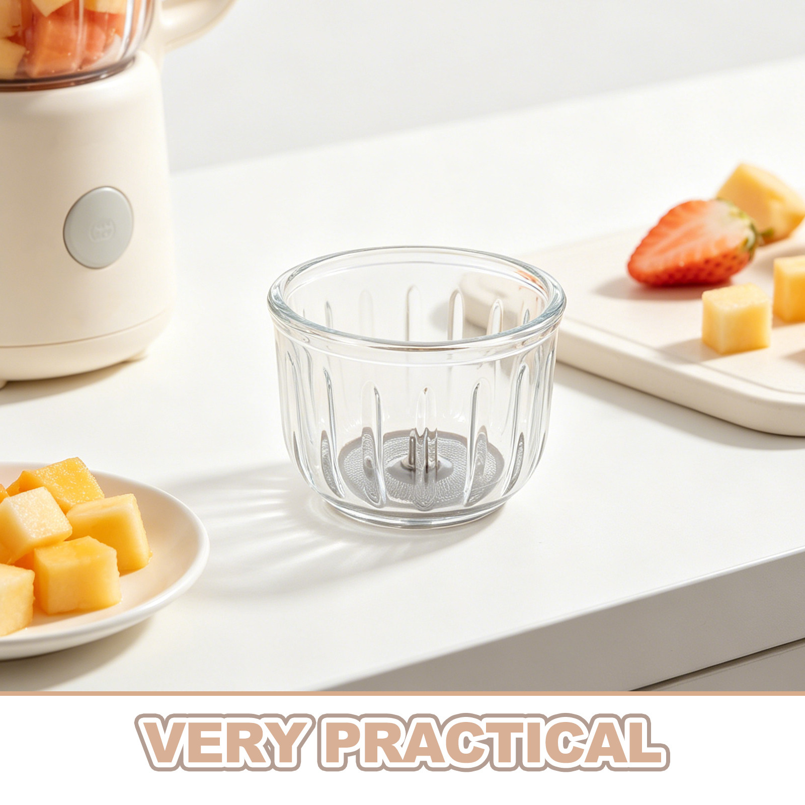 ベビーフードメーカー交換用ボウル 耐熱ガラス 10オンス 冷 - Baby Food Maker Baby Safe のレビューと価格